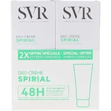 SVR Spirial Duo Deo-Cream Anti-Transpirant 48h, 2x50 мл