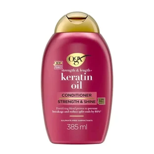 OGX Keratin Oil Conditioner, ломкие волосы, 385 мл