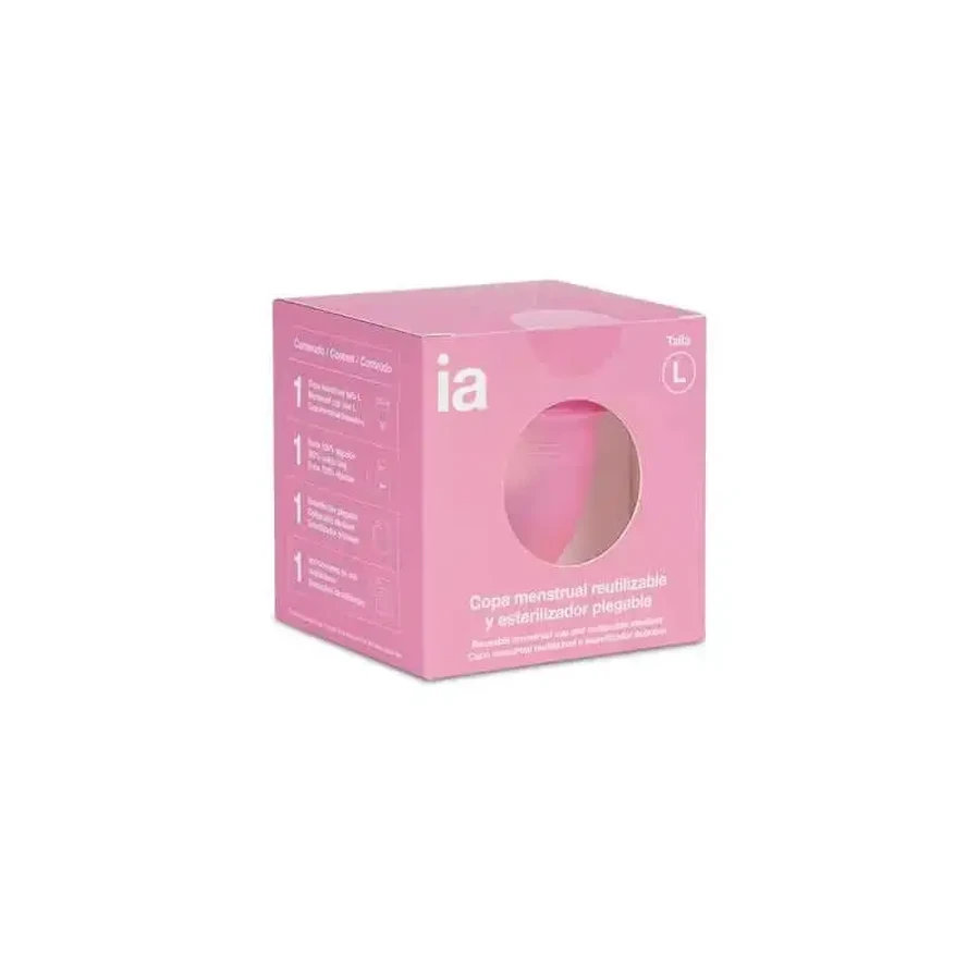 Менструальна чаша Interapothek розмір L: ціни та характеристики