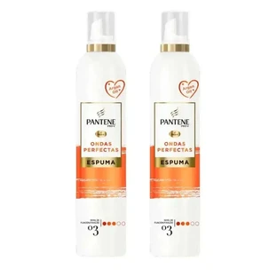 Pantene Pro-V Perfect Waves Питательный мусс для волос, упаковка 2 x 300 мл
