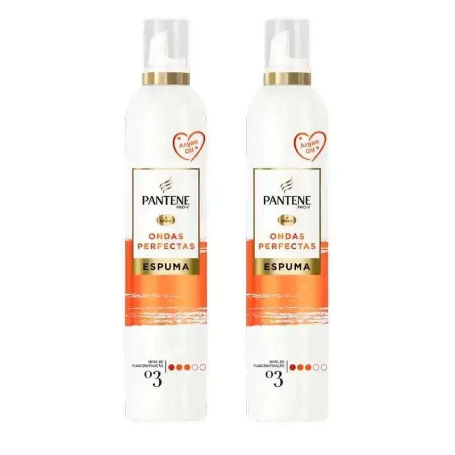 Pantene Pro-V Perfect Waves Питательный мусс для волос, упаковка 2 x 300 мл: цены и характеристики