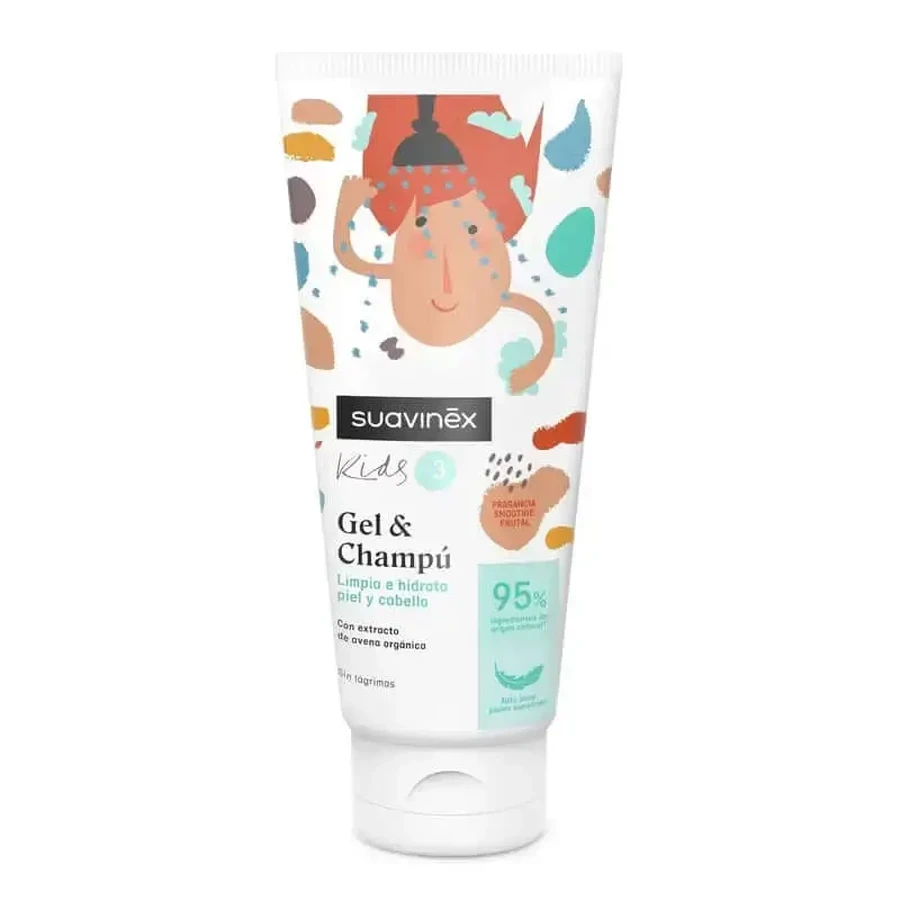 Гель-шампунь Suavinex від 3 до 10 років, 200 мл: ціни та характеристики