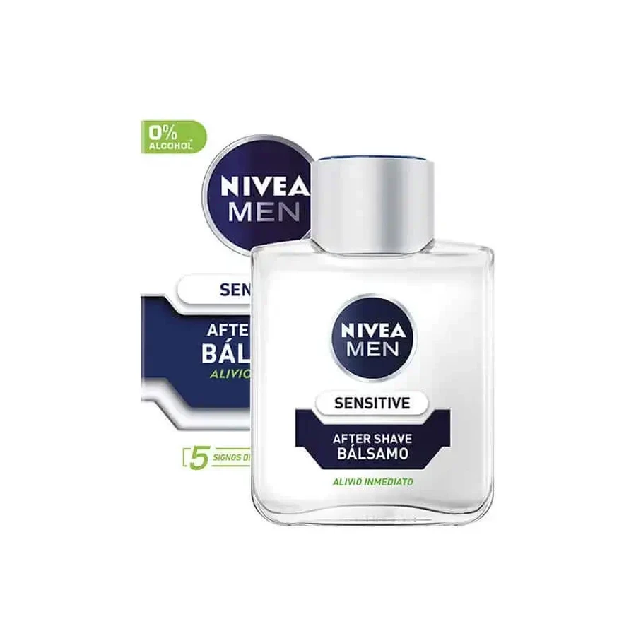 Nivea Men After Shave Sensitive Balm 0% Alcohol Bottle, 100 мл: цены и характеристики
