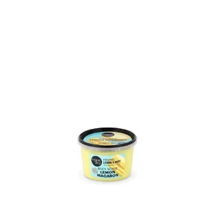 Зміцнюючий скраб для тіла Organic Shop Лимонний макарон, 250 мл