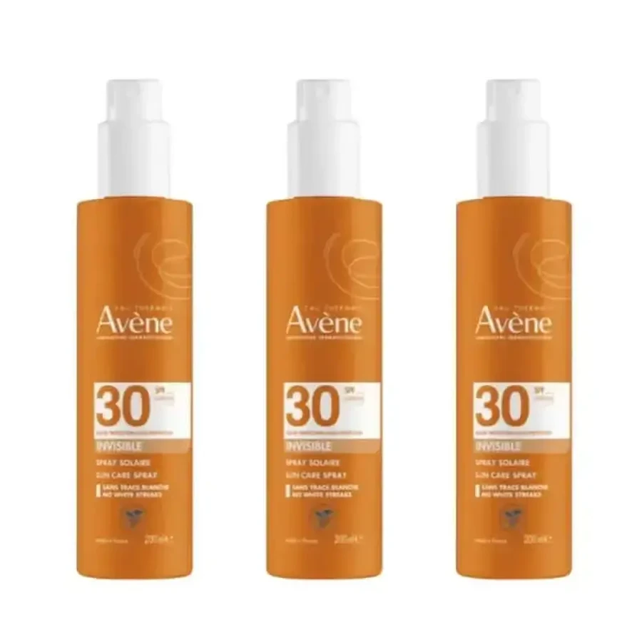 Avène Солнцезащитный спрей Spf 30, 3 x 200 мл: цены и характеристики