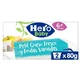 Hero Baby Hero Baby Petit Petit Petit Свіжий сир та фруктове асорті в баночці 2X80G