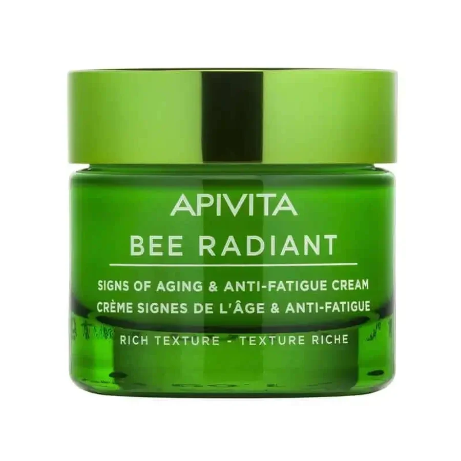 APIVITA Bee Radiant Age-Reducing and Anti-Fatigue Cream with White Peony and Patented Propolis: цены и характеристики