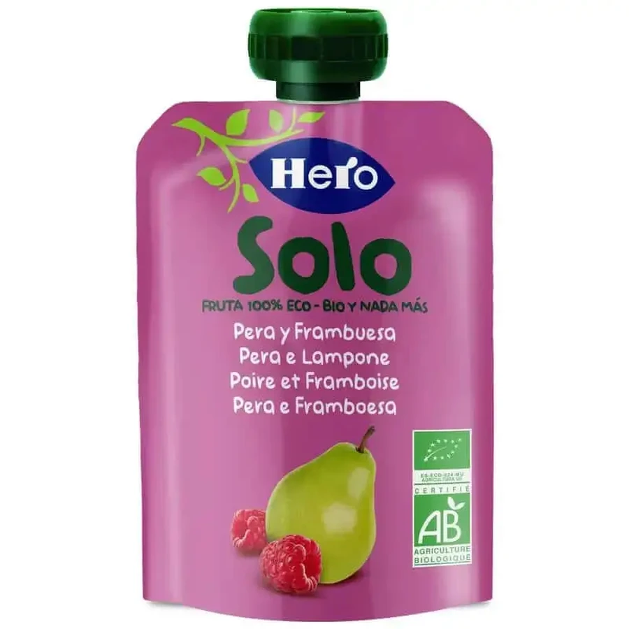 Hero Baby Solo Саше Груша та малина 100г: ціни та характеристики