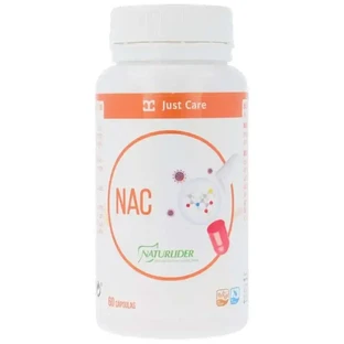 Naturlider Nac 600 мг N ацетилцистеїну, 60 капсул