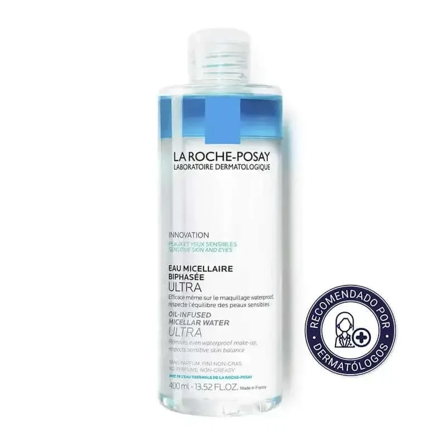 La Roche Posay Physiologyque Мицеллярная вода с добавлением масел 400 мл: цены и характеристики