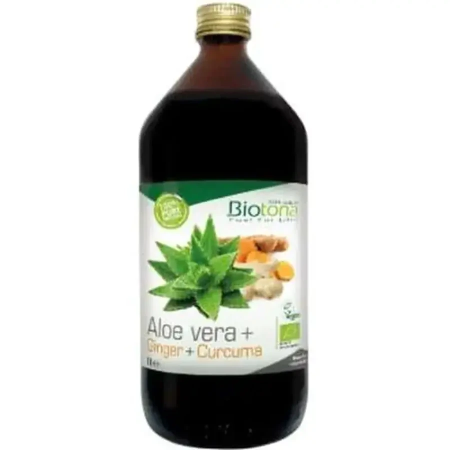 Biotona Сік алое + імбир + куркума 1л. Біо: ціни та характеристики