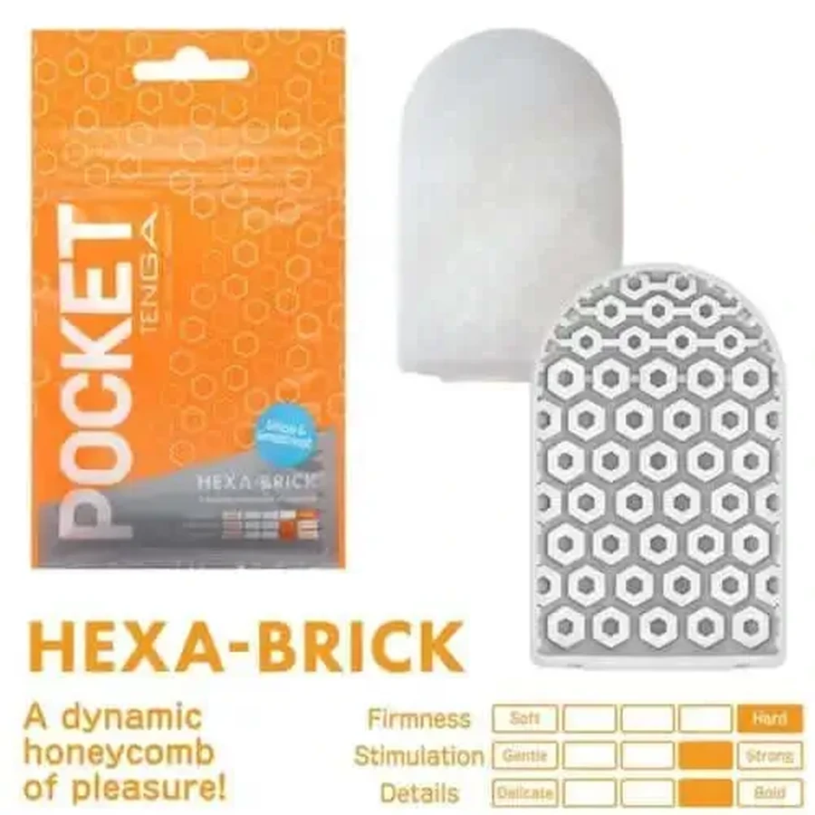 Карманный мастурбатор Tenga Hexa Brick: цены и характеристики
