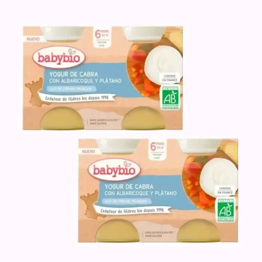 Babybio Йогурт абрикосово-банановий, упаковка 2 х 2Х130 г: ціни та характеристики