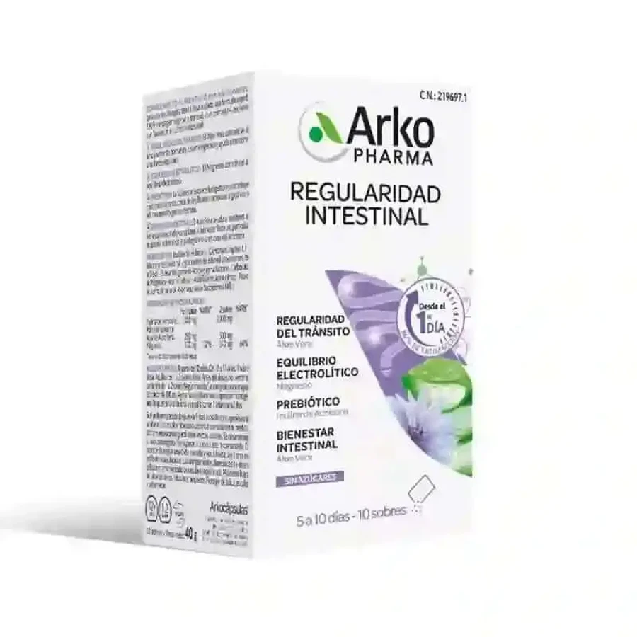 Arkopharma Arkocápsulas Intestinal Transit, 10 шт.: цены и характеристики