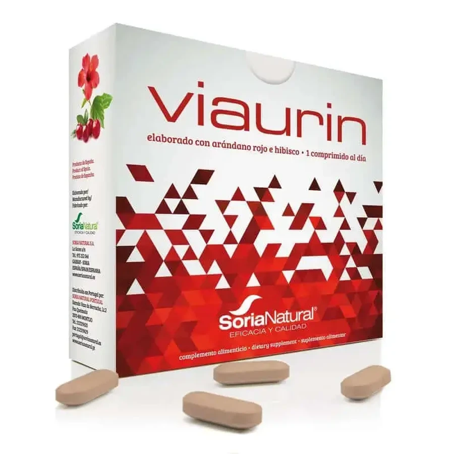 Soria Natural Viaurin 750 мг, 28 таблеток: цены и характеристики