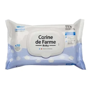 Corine De Farme Water Essential Біорозкладні серветки, 70 шт.