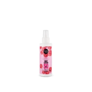 Organic Shop Малина + Антиоксидант Солнцезащитный лосьон для тела Spf50, 150 мл