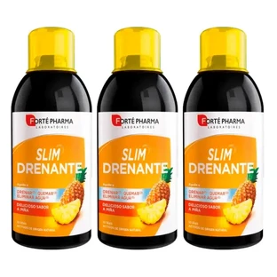 Forté Pharma Triplo Slim дренаж со вкусом ананаса, 3 x 500 мл