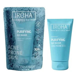 Очищуючий антиперфекційний засіб для жирної шкіри Iroha Nature Oily Skin Cleansing, 150 мл