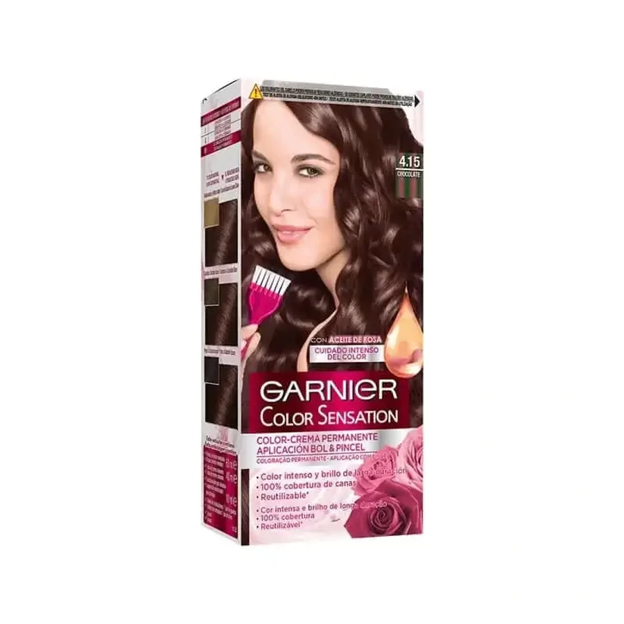 Garnier Color SensationПерманентная крем-краска 4.15 Шоколад: цены и характеристики