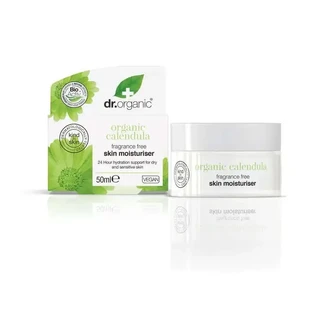 Зволожуючий крем для чутливої шкіри з календулою Dr. Organic Calendula 50 мл