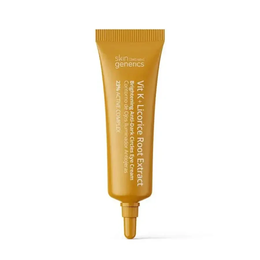 Skin Generics Vit K + экстракт корня солодки Осветляющий крем для век против темных кругов, 15 мл: цены и характеристики