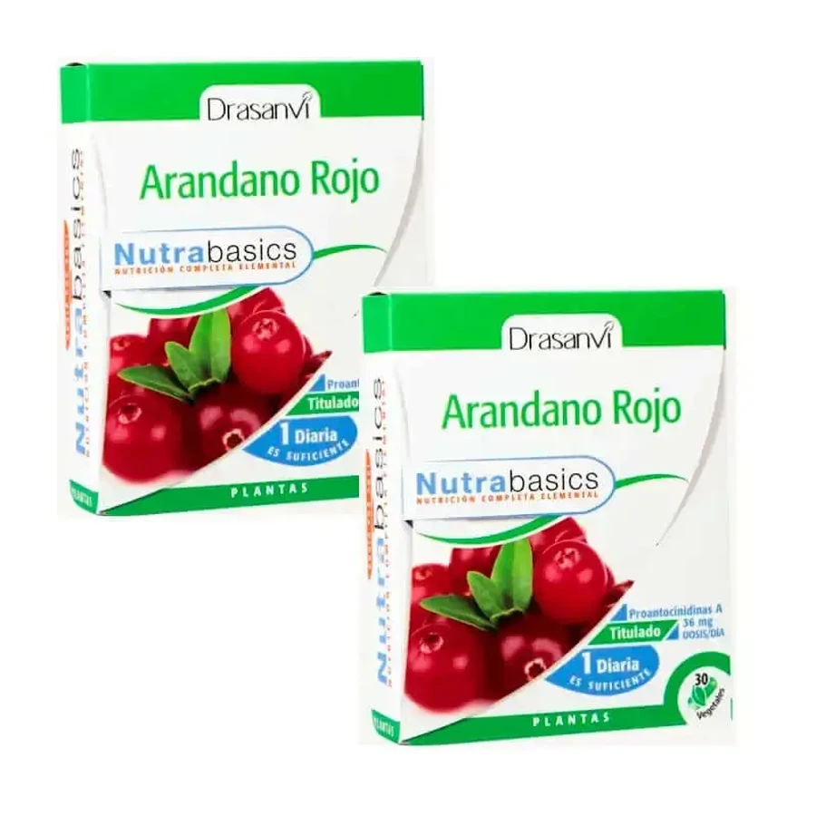Drasanvi Cranberry Nutrabasicos , 2X30 капсул: цены и характеристики