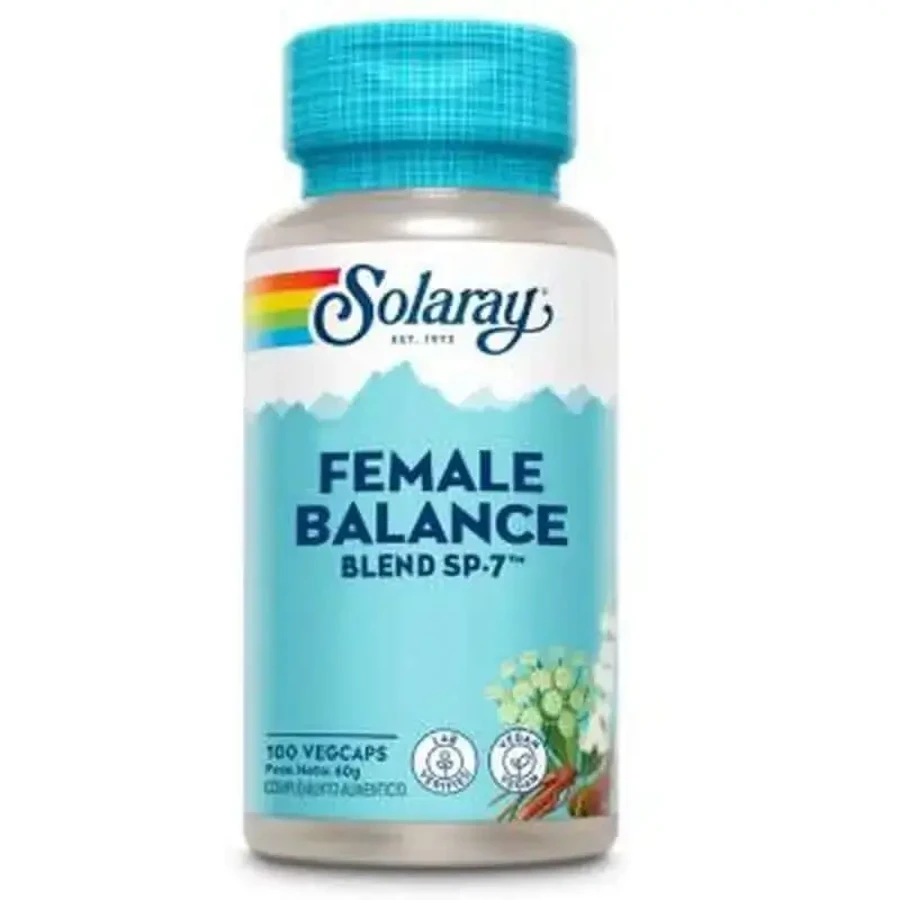 Solaray Female Balance 100V Capsules: цены и характеристики