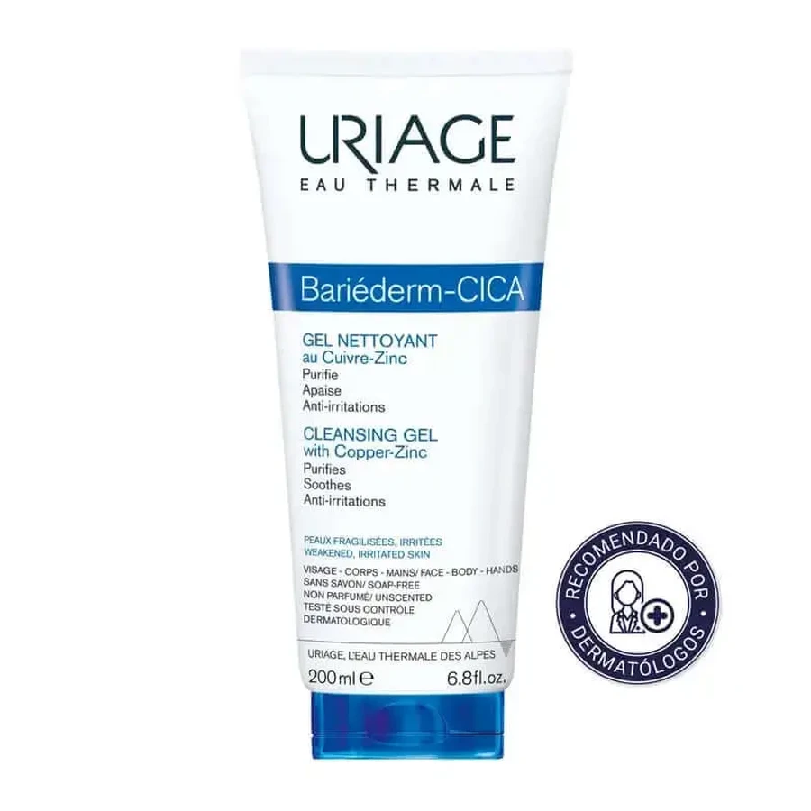 Очищувальний гель Uriage Bariéderm Cica, 200 мл: ціни та характеристики