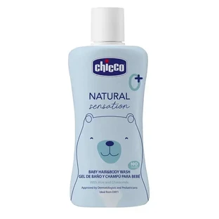 Гель для волосся для тіла Chicco Natural Sensation 200 мл 0M+