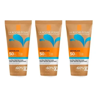 La Roche Posay Трипл Антеліос для вологої шкіри обличчя, картонний тюбик, SPF50+, 3 х 200 мл