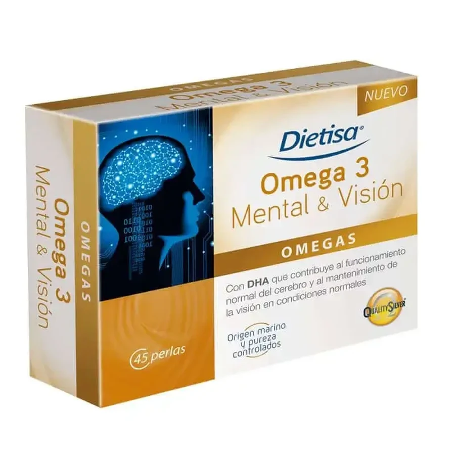 Dietisa Omega 3 Mental & Vision, 45 перлин: ціни та характеристики