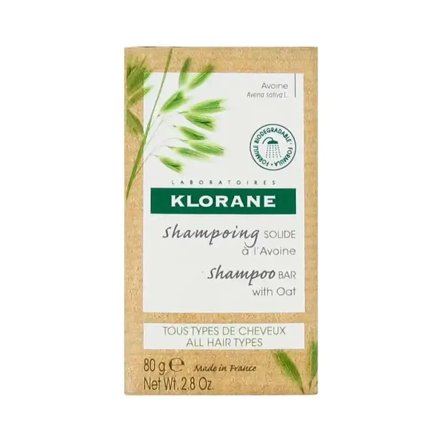 Klorane Твердый овсяный шампунь 80 гр: цены и характеристики