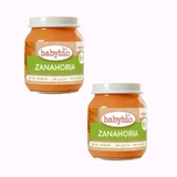 Babybio Морковная банка, упаковка 2 x 130 грамм