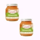 Babybio Морковная банка, упаковка 2 x 130 грамм