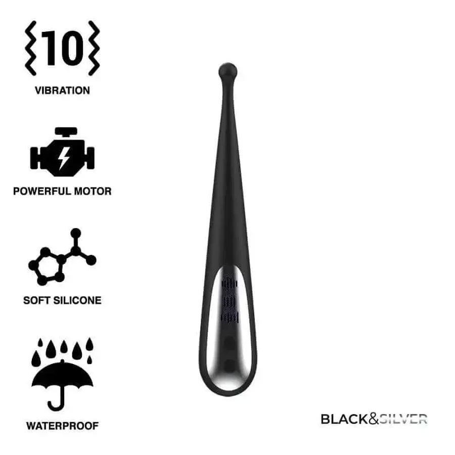 Black&Silver Kenneth Stimulating Vibe: ціни та характеристики