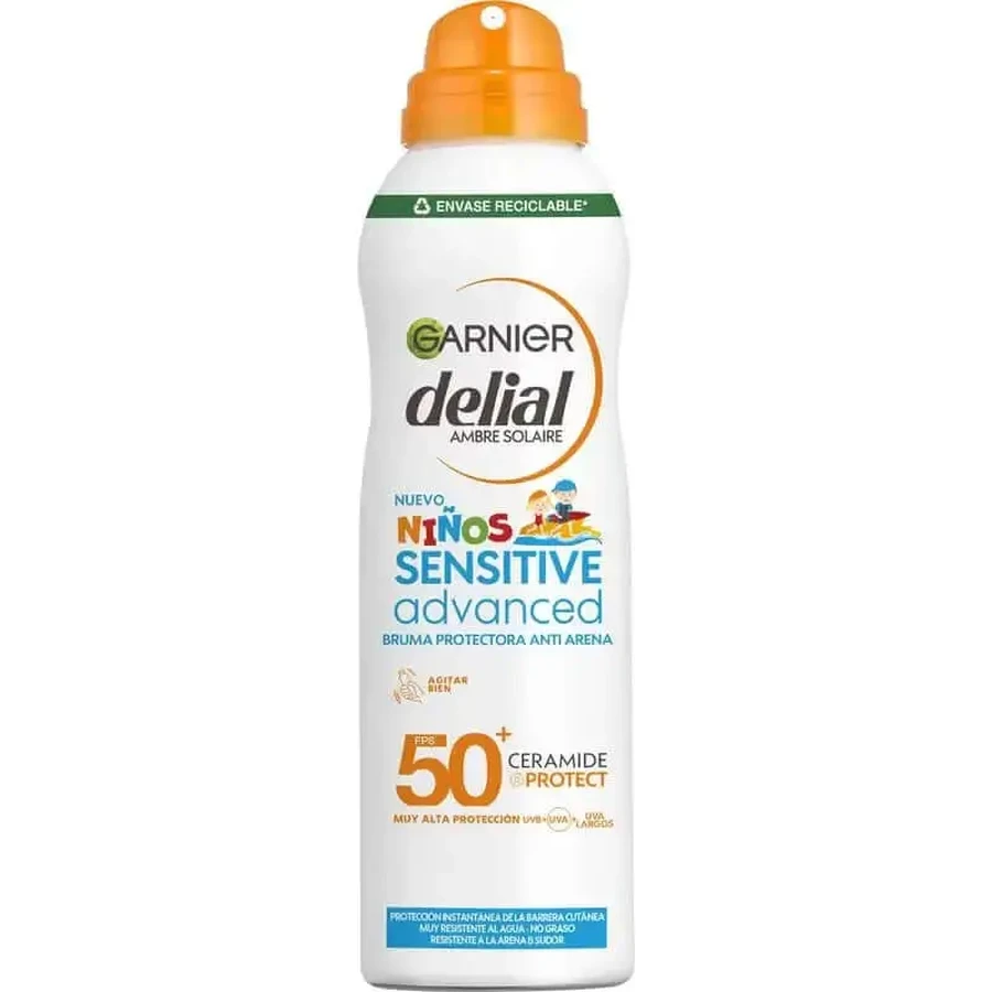 Garnier Delial Sensitive Advanced Anti-Physical Mist Spf 50+, 150 мл, Garnier Delial Sensitive Advanced Anti-Physical Mist Spf 50+, 150 мл: ціни та характеристики