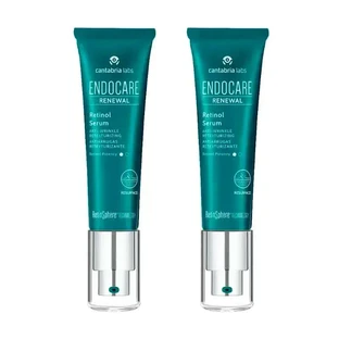 ENDOCARE Обновляющая сыворотка с ретинолом, упаковка 2 х 30 мл 0,2%.