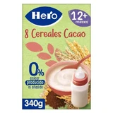 Hero Baby Cereal Сухарики 8 злаків з какао 340 г