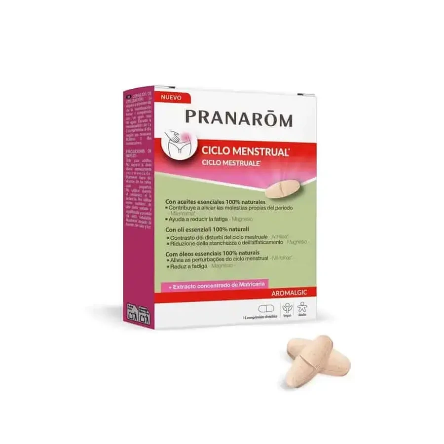Pranarôm Aromalgic Таблетки від болю в ногах, 15 шт.: ціни та характеристики