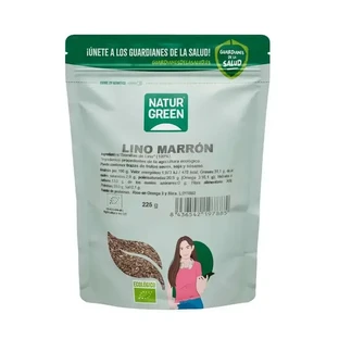 NaturGreen Коричневое льняное семя Био 225 г