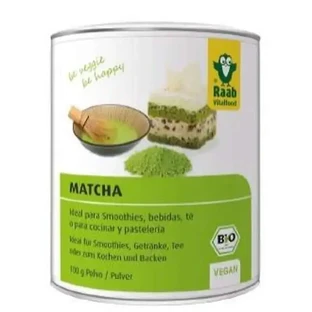 Raab Vitalfood Матча зелений чай основний порошок 100гр. біо веганський