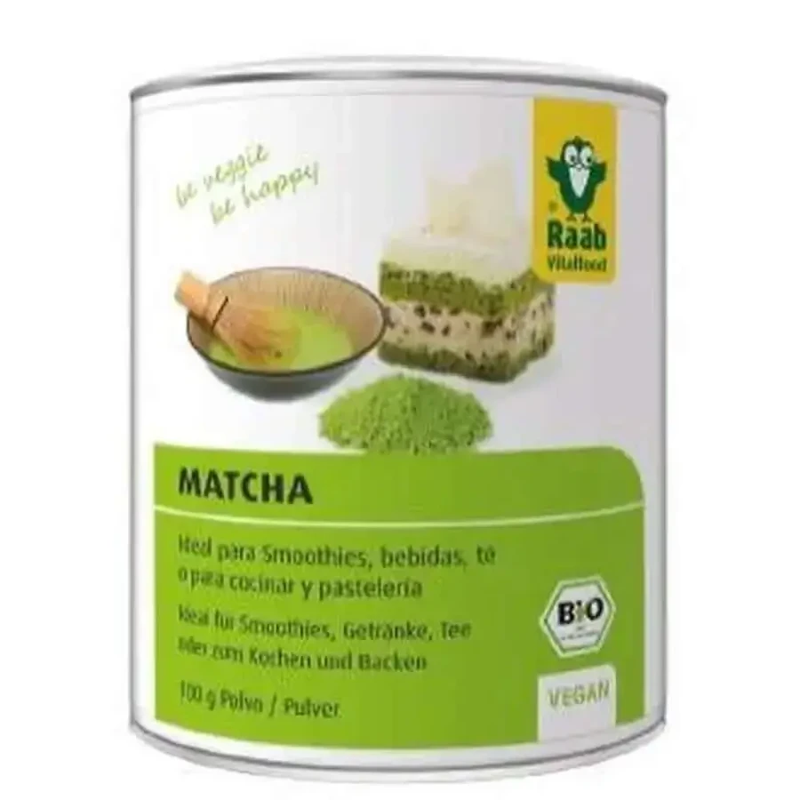 Raab Vitalfood Matcha Green Tea Basic Powder 100Gr. Bio Sg Vegan: цены и характеристики
