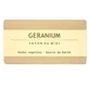 Savon Du Midi Geranium Soap Bar 100Gr. Bio