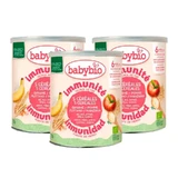 Babybio 5 злаков с фруктами, упаковка 3 x 220 грамм