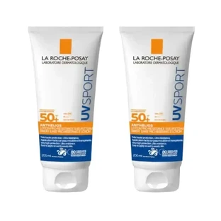 Лосьйон La Roche Posay Anthelios Uvsport Resistant Spf50+, 2X200 мл, стійкий до ультрафіолетового випромінювання
