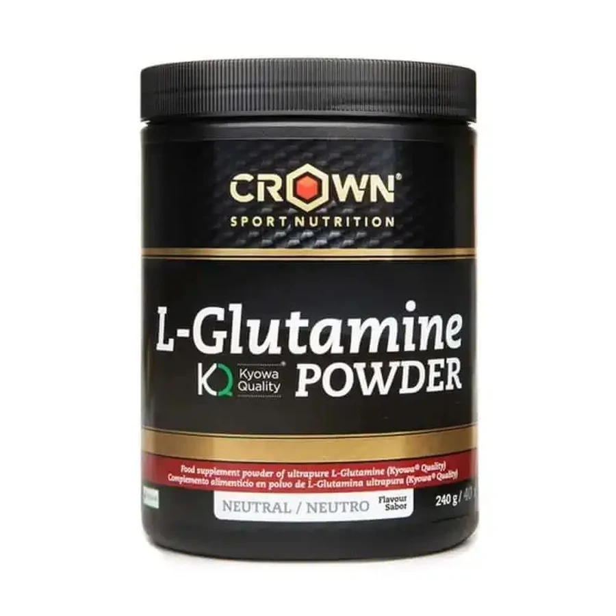 Crown Sport Nutrition L-Glutamine Kyowa , 240 г (40 порций): цены и характеристики