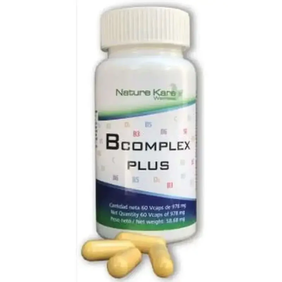 Nature Kare Wellness B Complex Plus 60V Capsules: ціни та характеристики