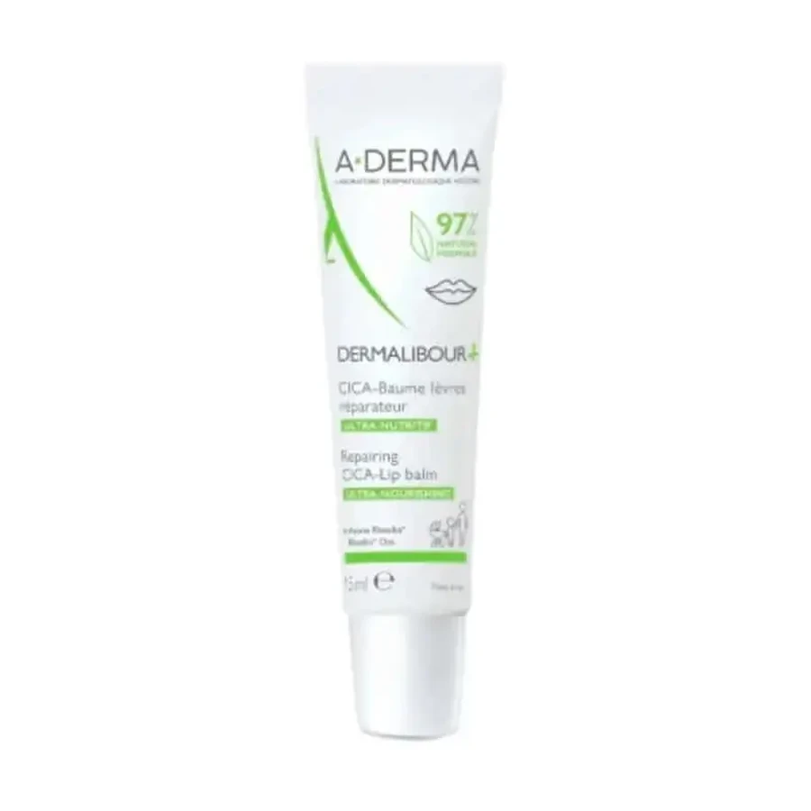 A-Derma Dermalibour+ Бальзам для губ, 15 мл: цены и характеристики