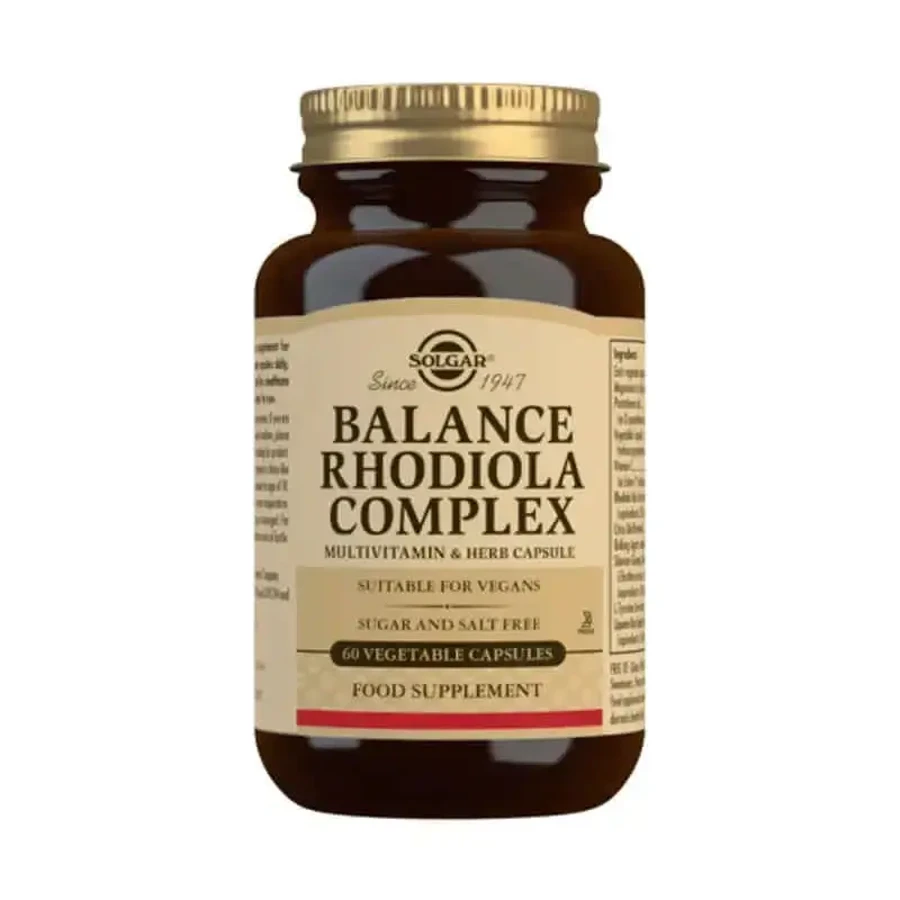 Solgar Balance Rhodiola, 60 капсул: цены и характеристики